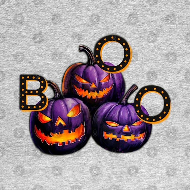 boo halloween by LEMOUS TEES